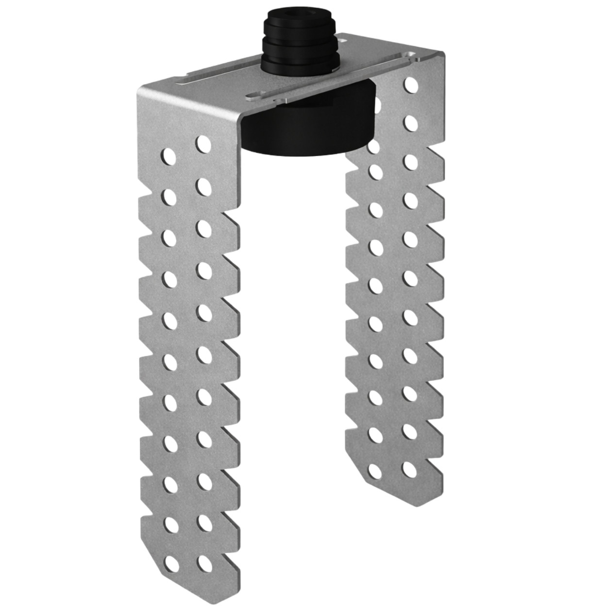 Direkthanger 125mm met geluiddemping 100st